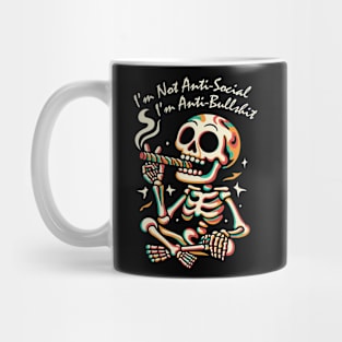 I'm Not Anti-Social, I'm Anti-Bullshit Mug